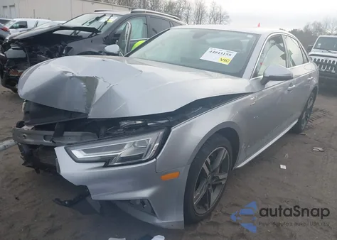 2018 Audi A4 2.0T Premium z USA, uszkodzony, nr VIN WAUENAF40JA125032